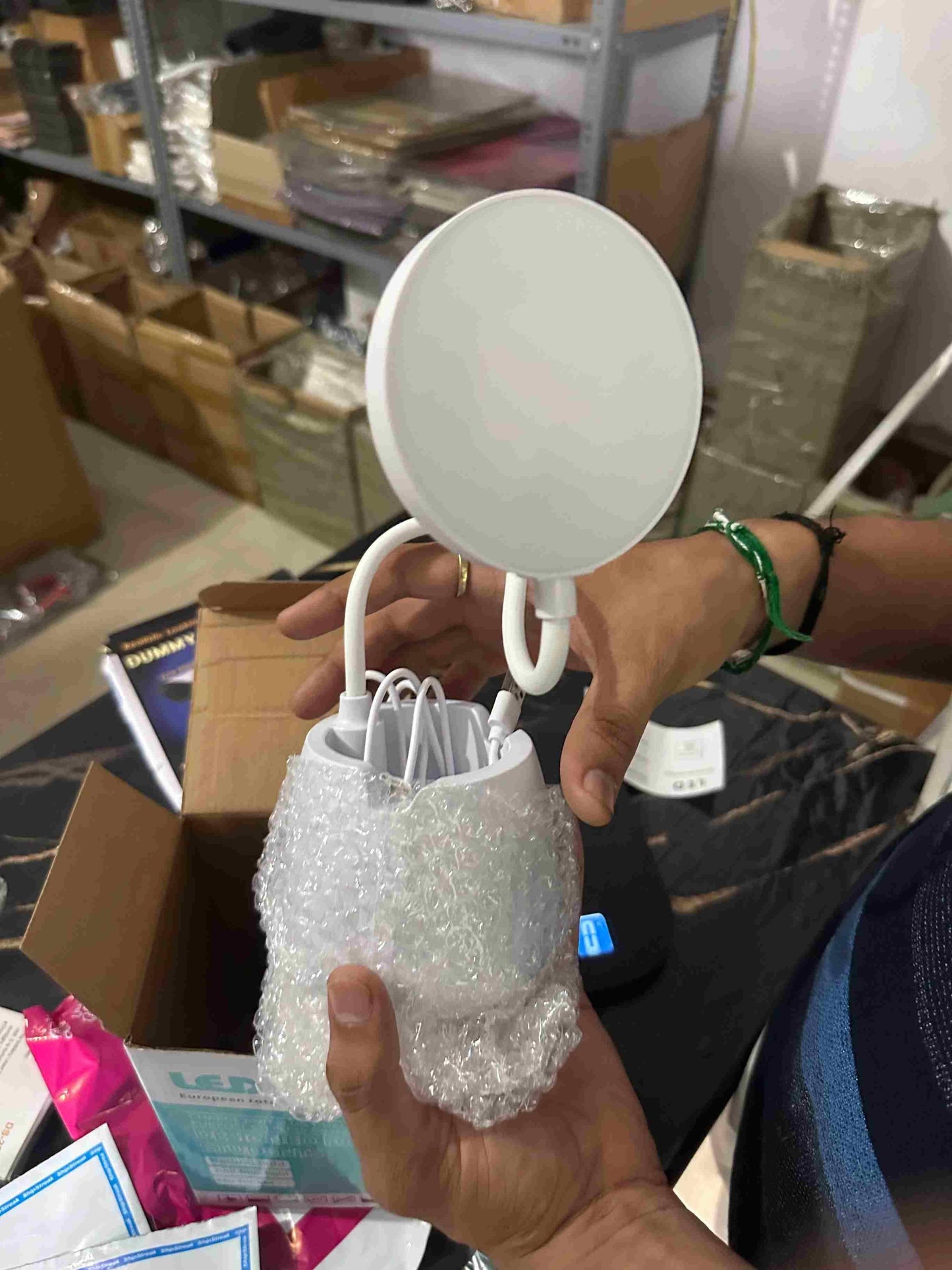 360° Rotating Study Table Light With Pen Holder